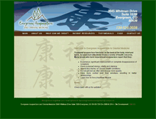 Tablet Screenshot of acupunctureevergreen.com